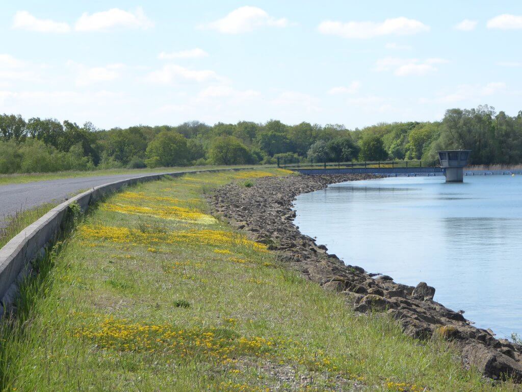 Verhad deel fietstocht rond Lac de Madine