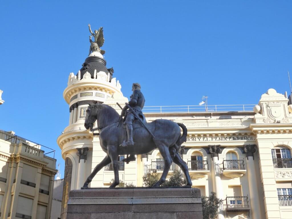 Córdoba - Plaza de las Tendillas Monumento al Gran Capitan