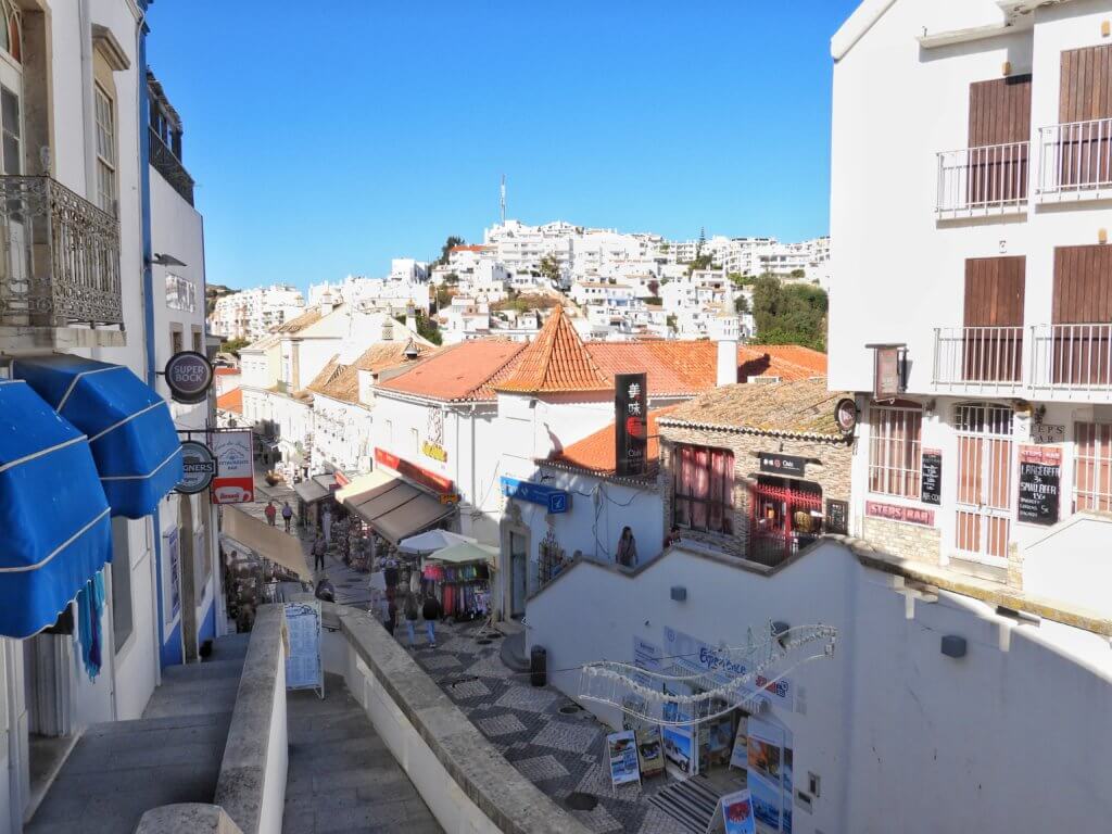 Albufeira hoofdstraat