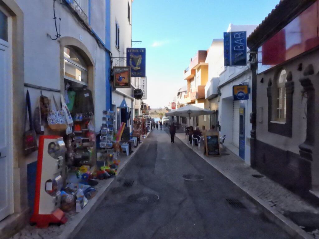 Straat met bars