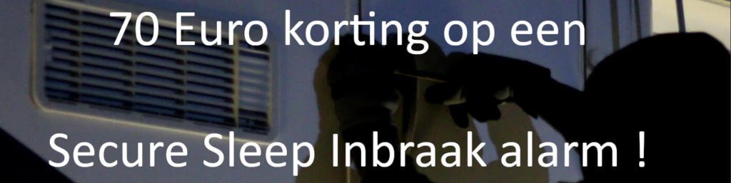 Aanbieding € 70,- korting op een secure sleep alarmsysteem