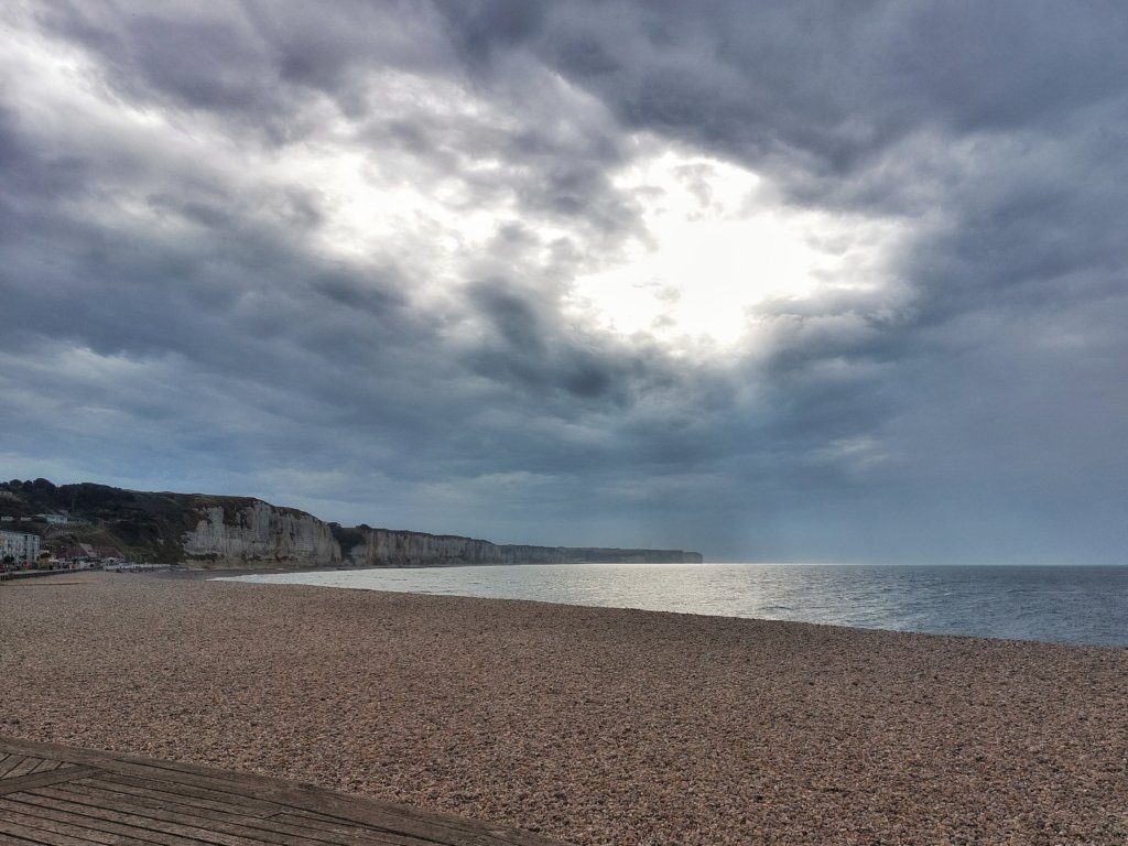 Fécamp, strand