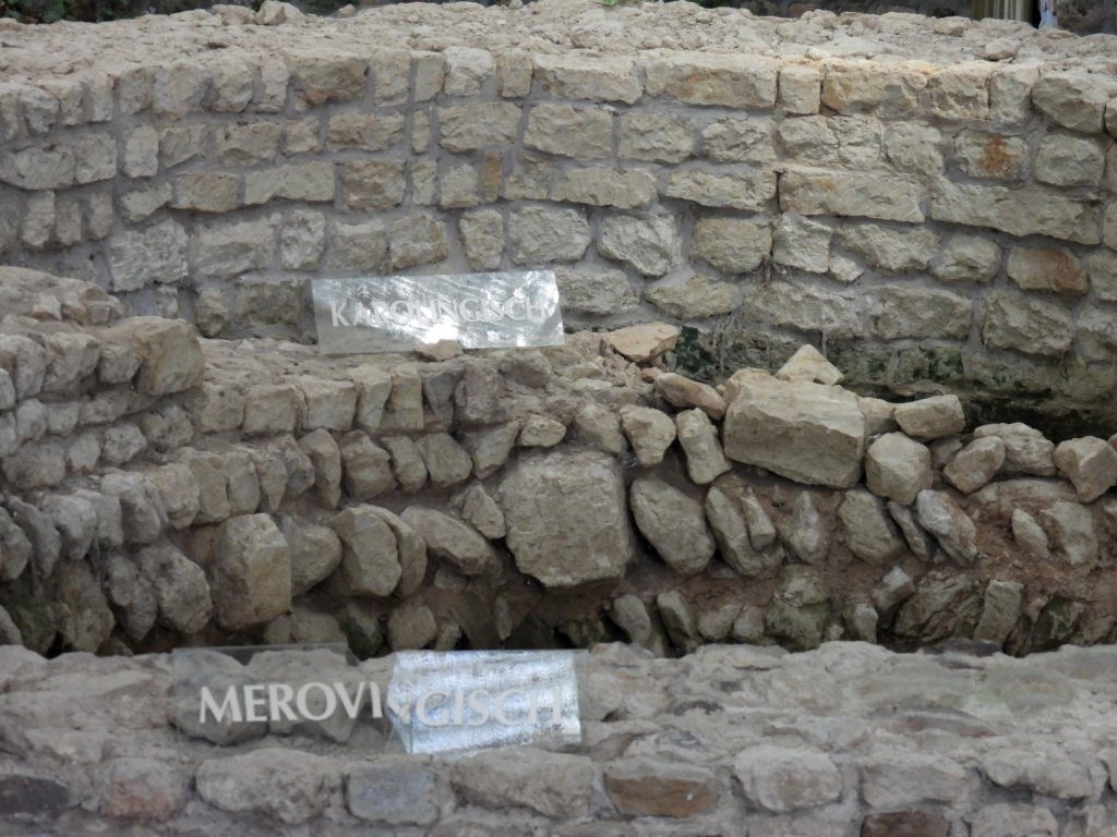 Merovingische en Karolingische fundamenten Sint Gertrudiskerk, Sinte Gitter