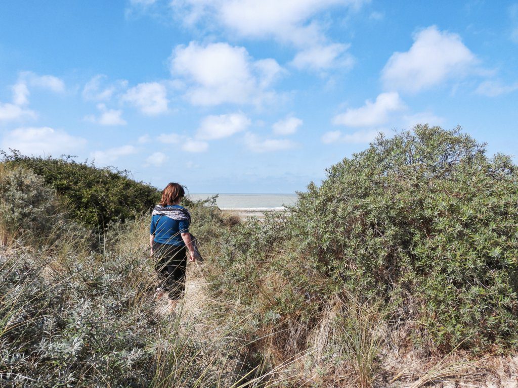 Cayeux-sur-Mer  Wandelen door de duinen