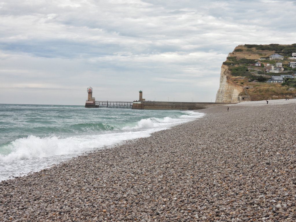 Fécamp, strand