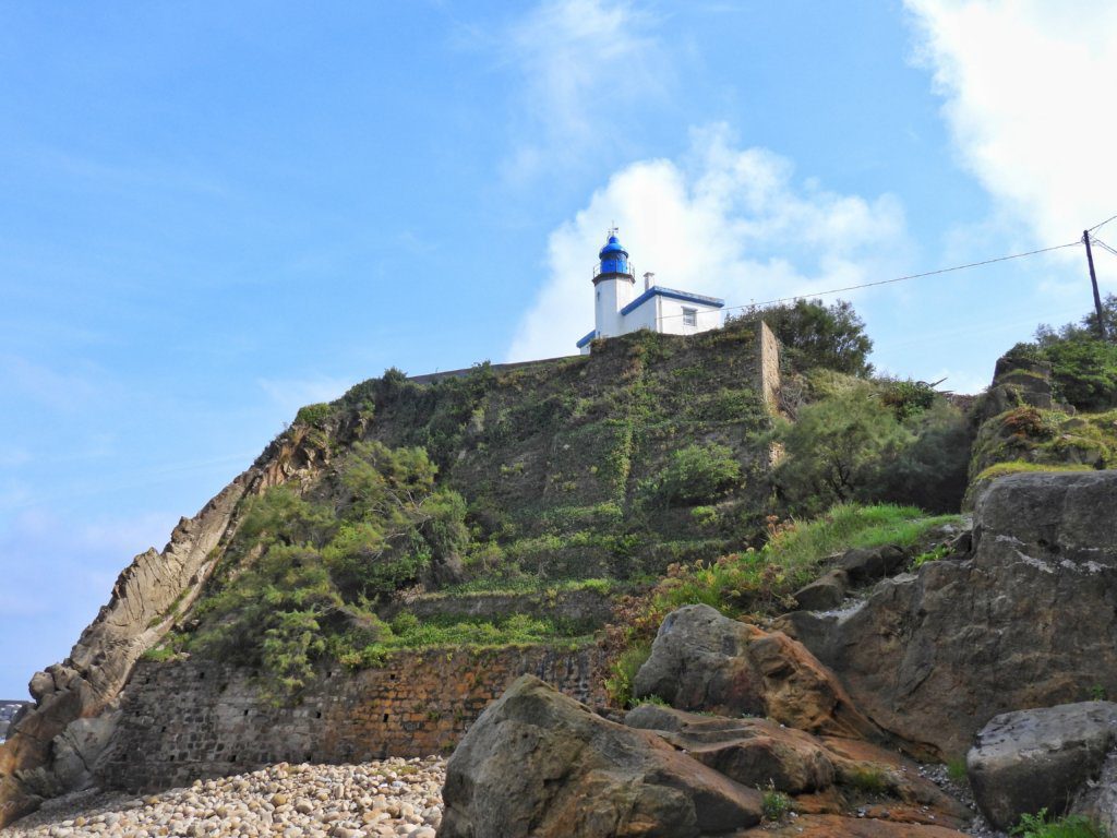 Vuurtoren vanaf playa Rucosa