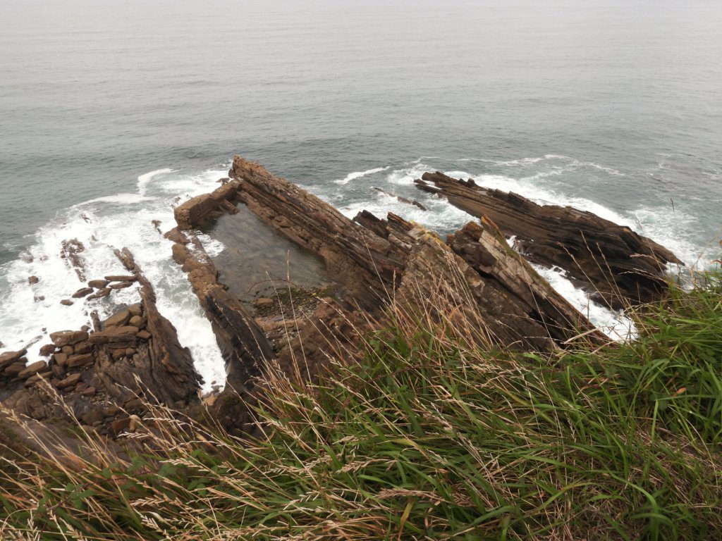 Flysch rotsen van Ribadesella