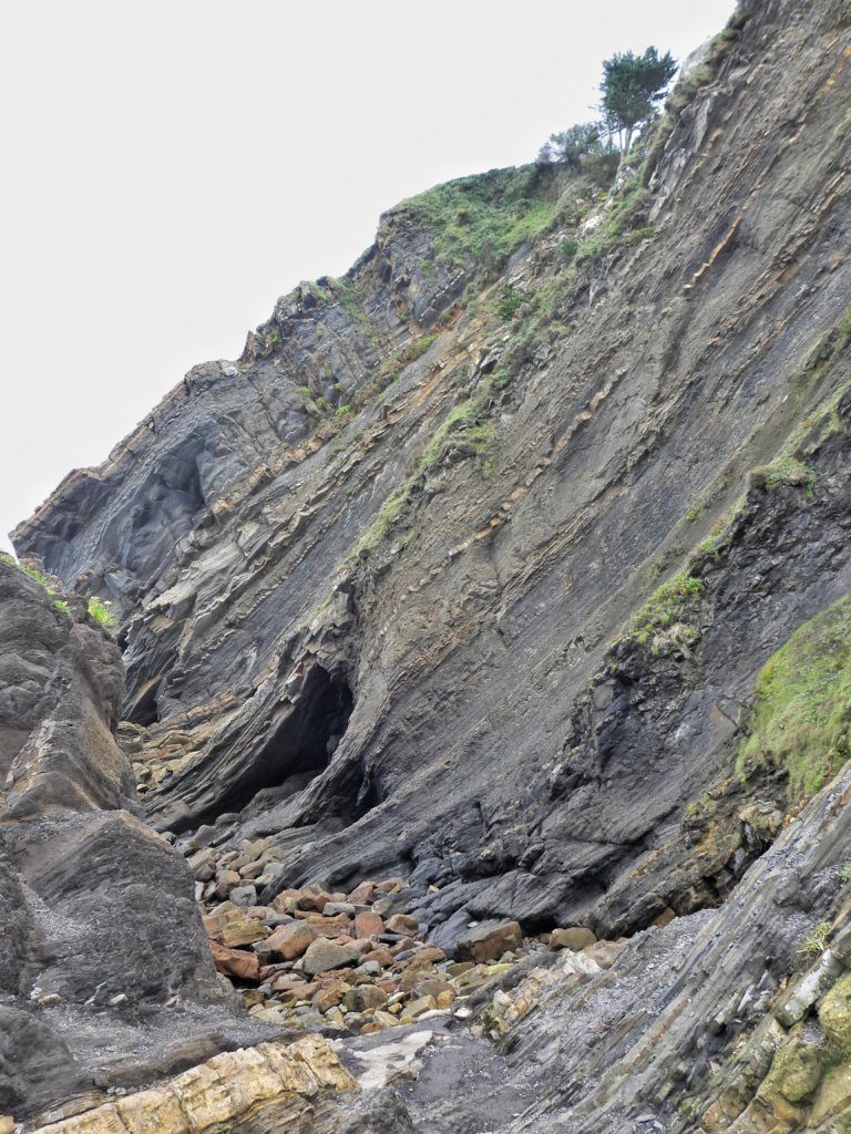 Flysch rotsen