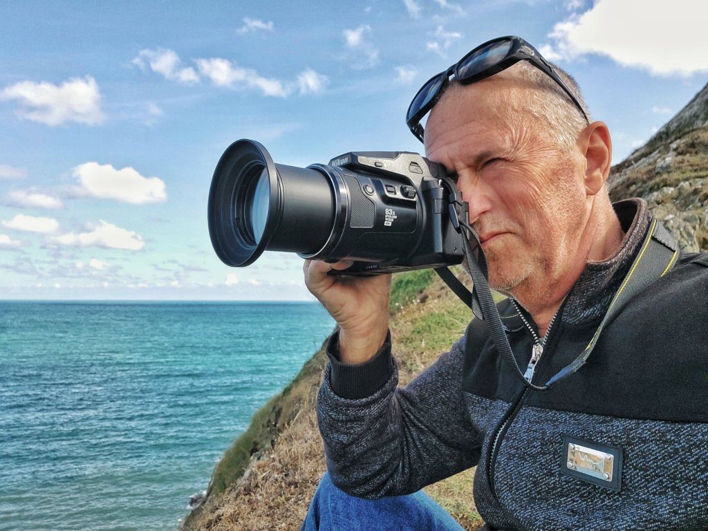 Selfie aan het fotograferen