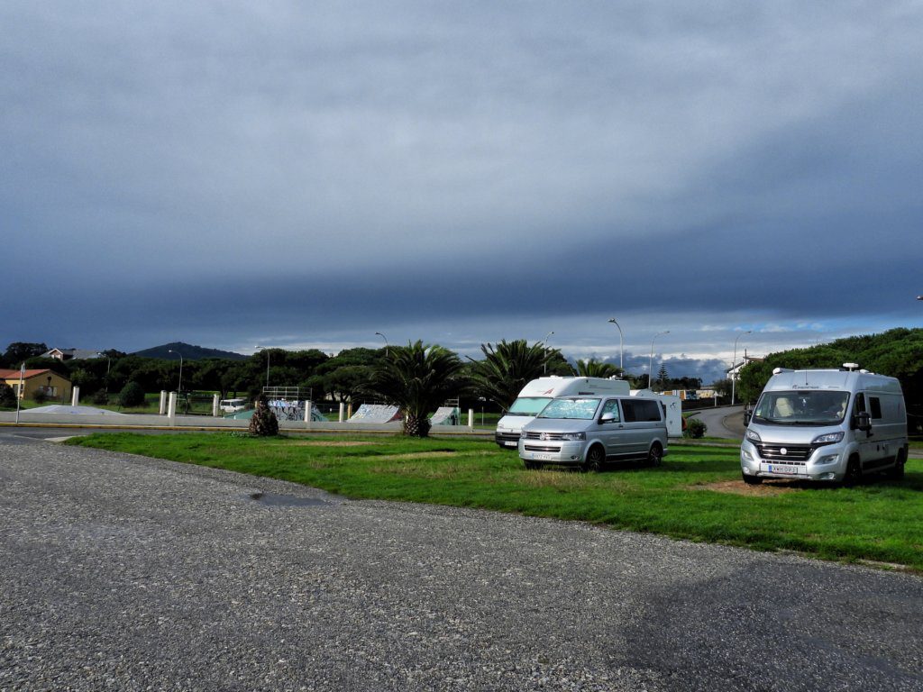 Foz - Camperplaats aan de Ria