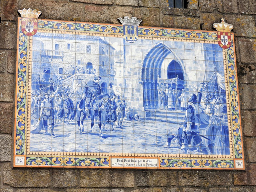 Azulejos op de Igreja Matriz