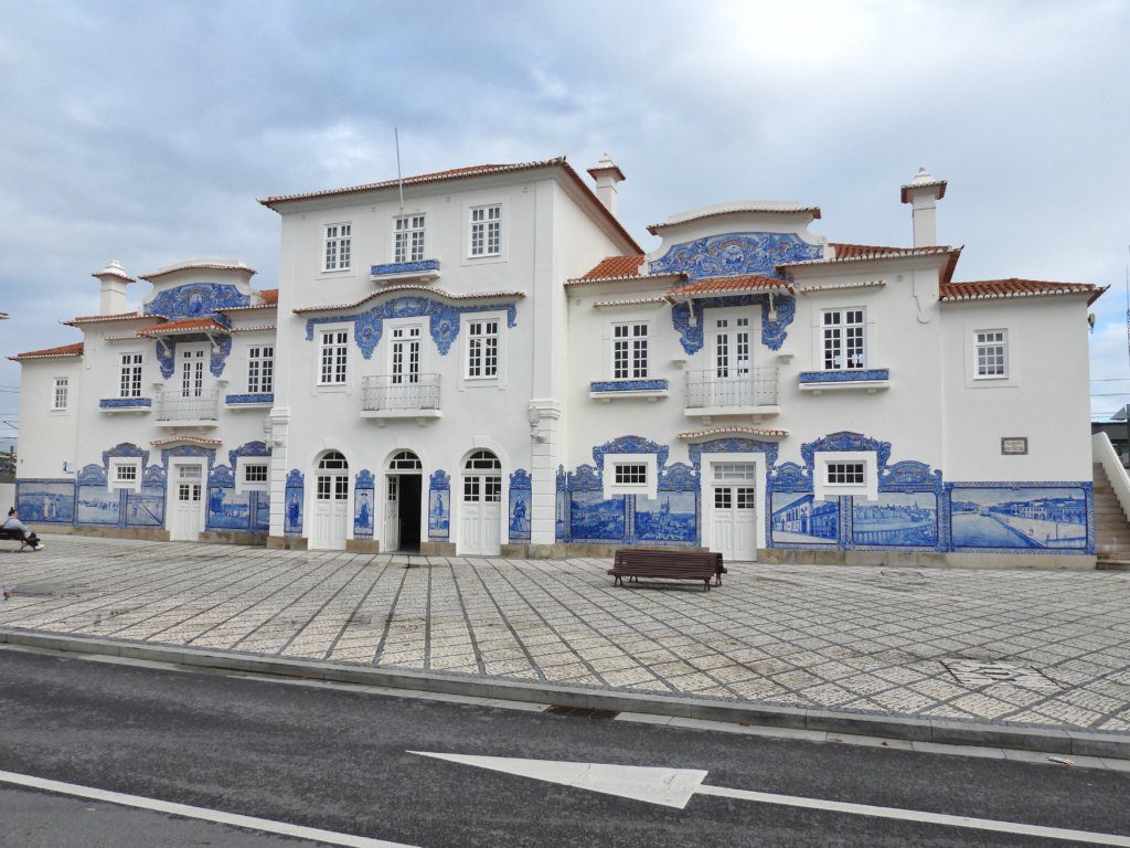 Aveiro Gevel Treinstation