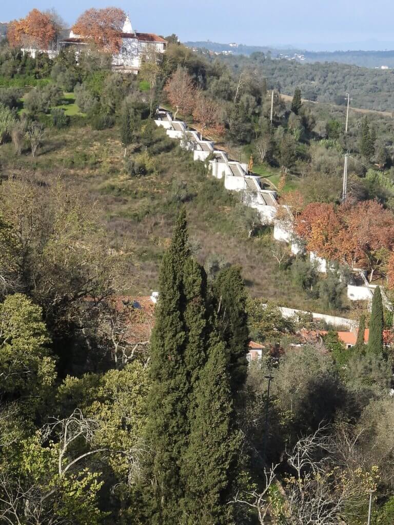 De trappen naar de Nossa Senhora da Piedade