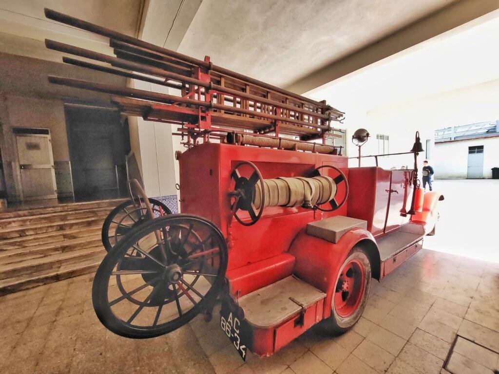 Antieke brandweerwagen